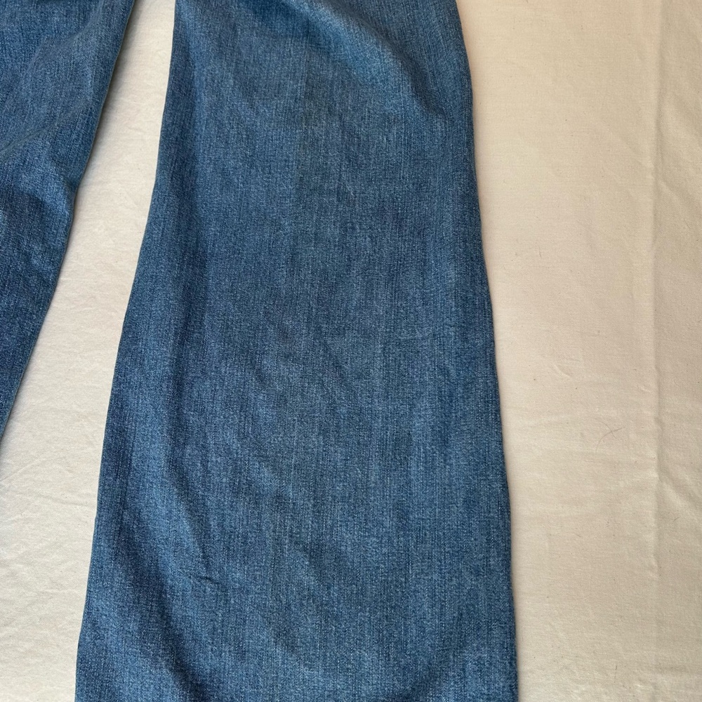 Tommy Hilfiger Women’s Flare Jeans Size 11 Medium Wash Y2K Boho Trendy EUC - Picture 9 of 10